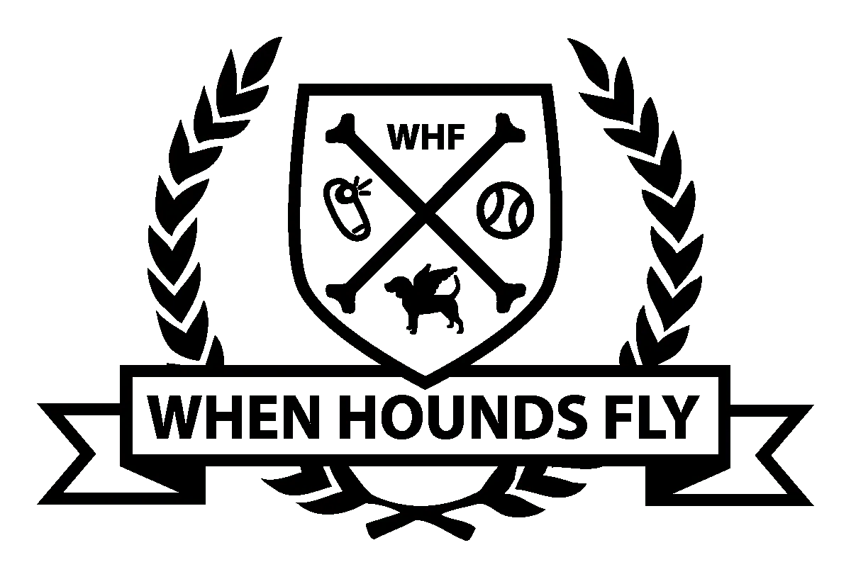 When Hounds Fly crest